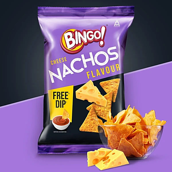 Bingo Cheese Nacho with a Dip