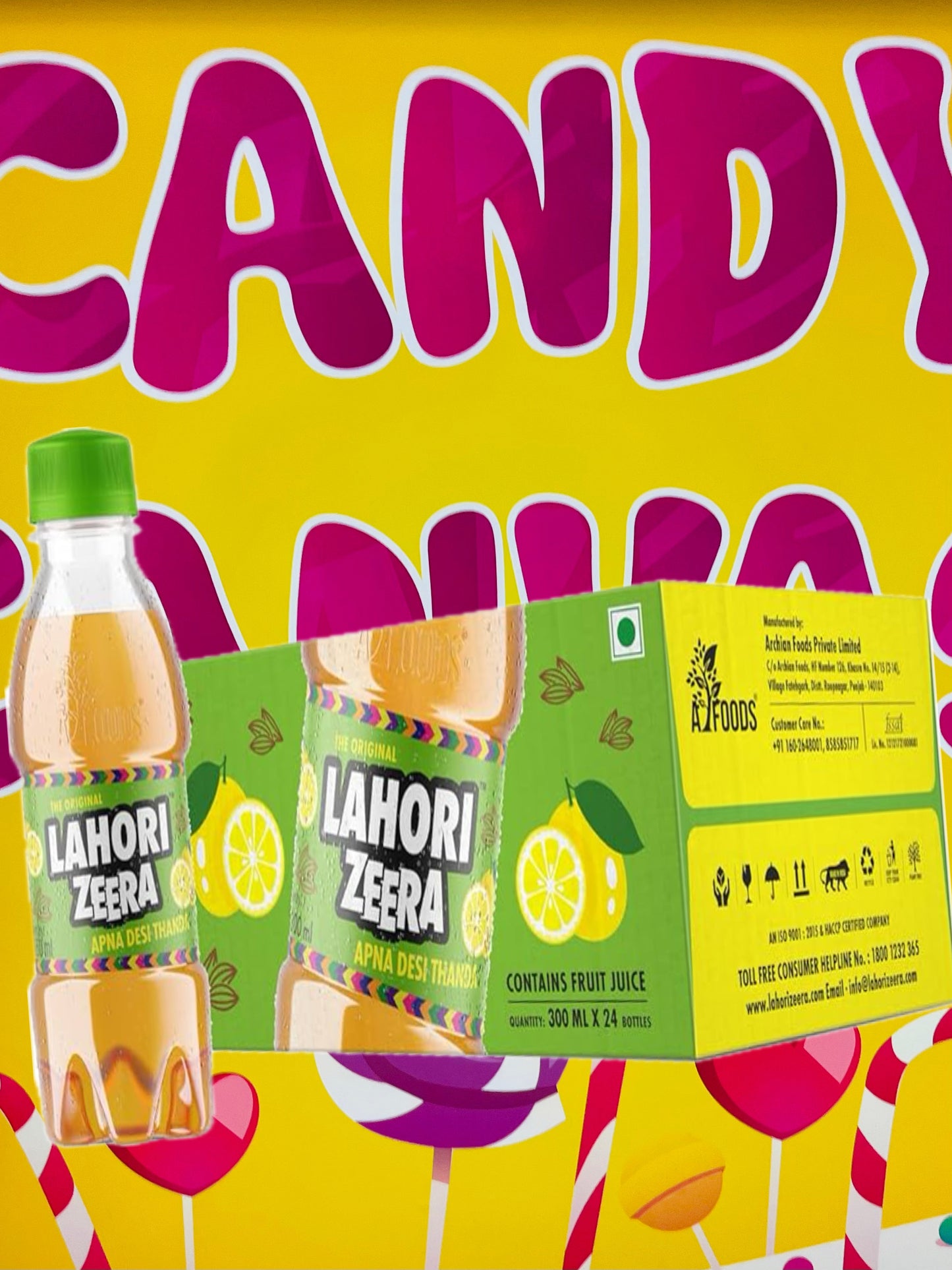 Lahori Zeera Case (Pack of 24 Bottles)