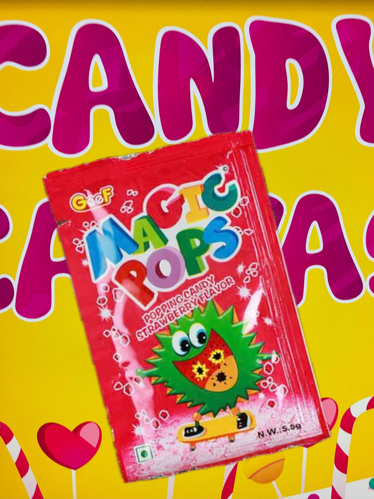 Magic Pops | Strawberry Flavour | 2 Pcs