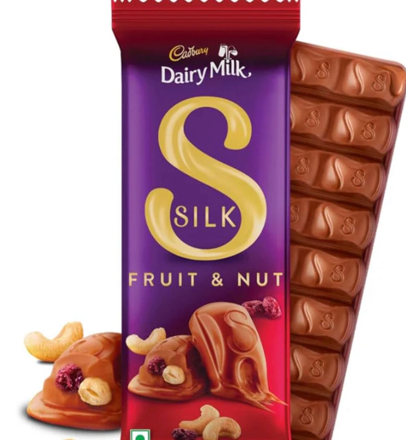 Cadbury dairy milk silk fruit nut