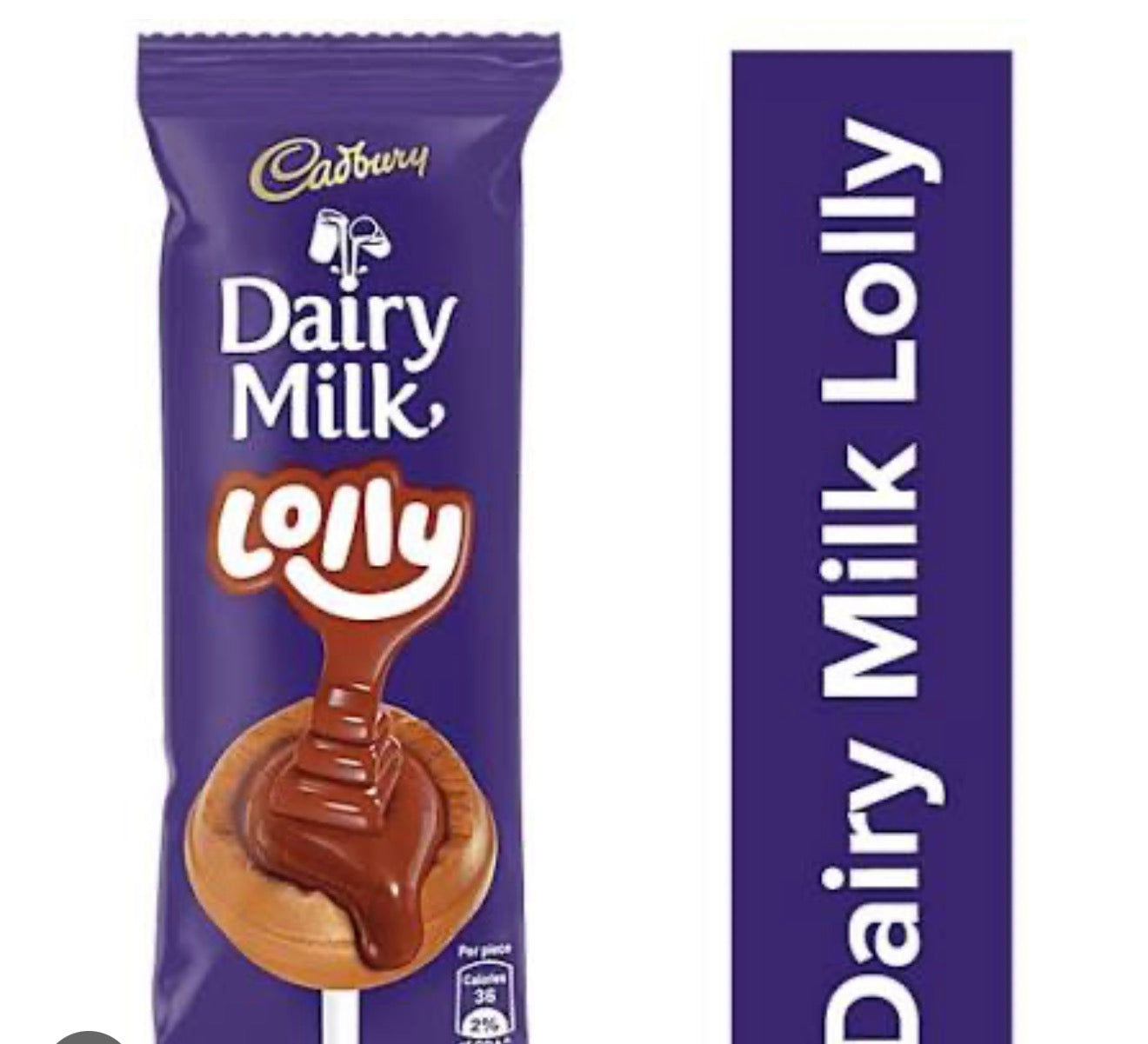 Dairy milk lolipop
