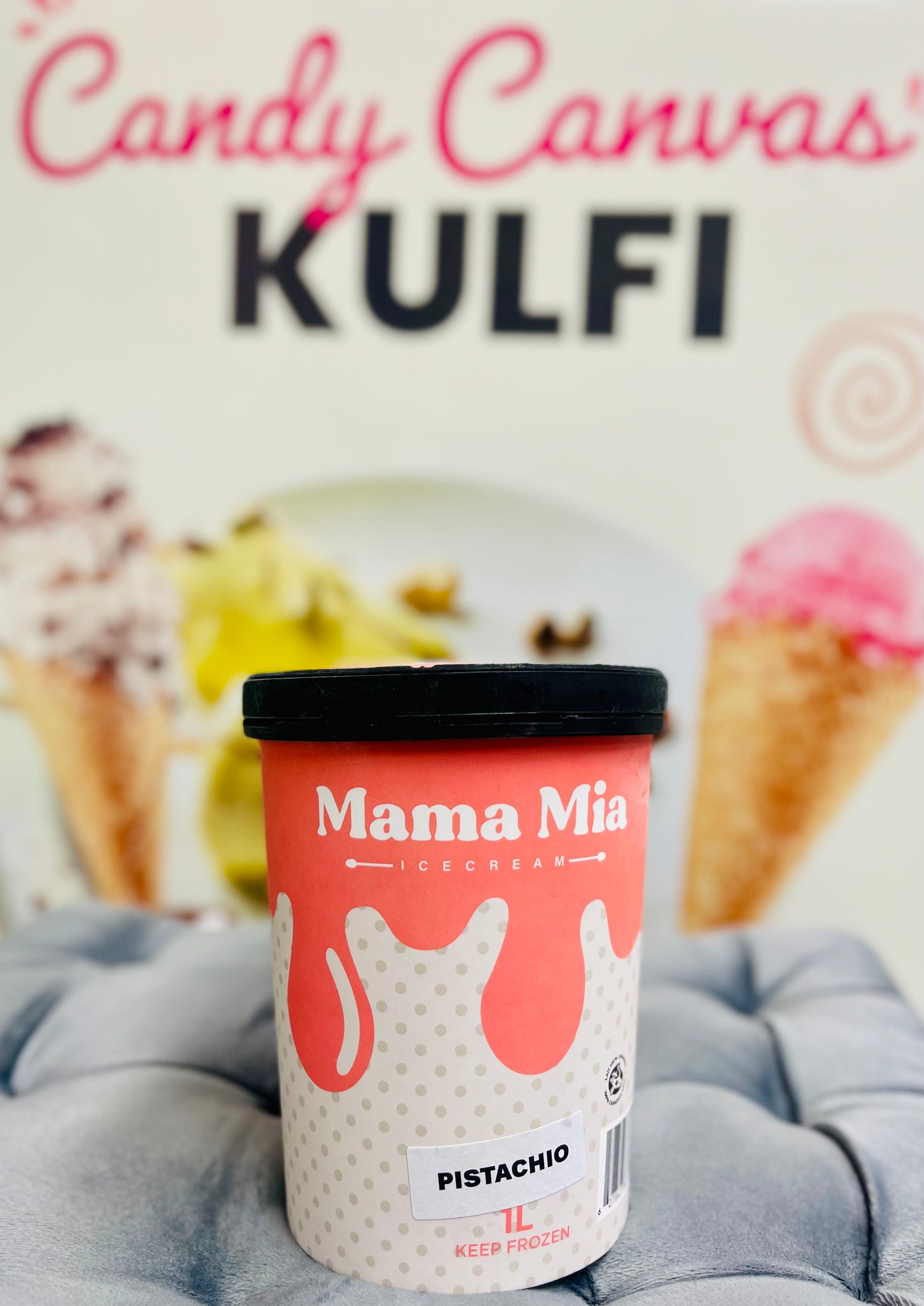 Pistachio Ice Cream Box