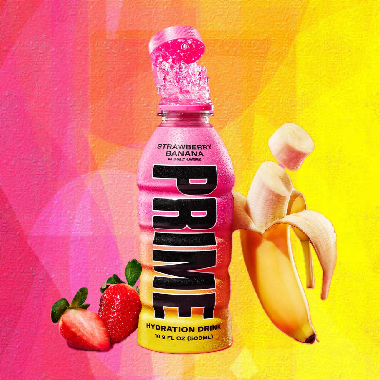 Prime Strawberry Banana Hydration Drink