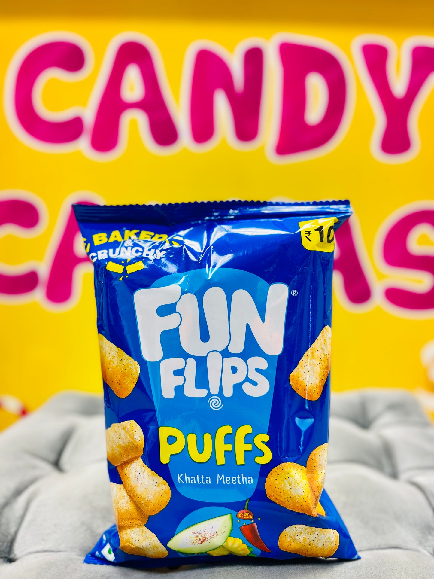 Fun Flips Puffs Khatta Meetha