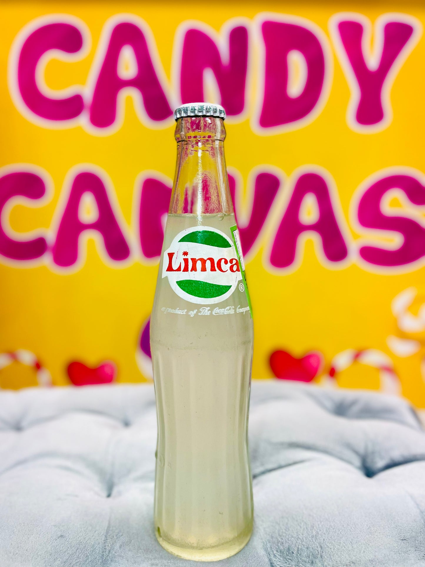 Limca Indian Drink Glass Bottle