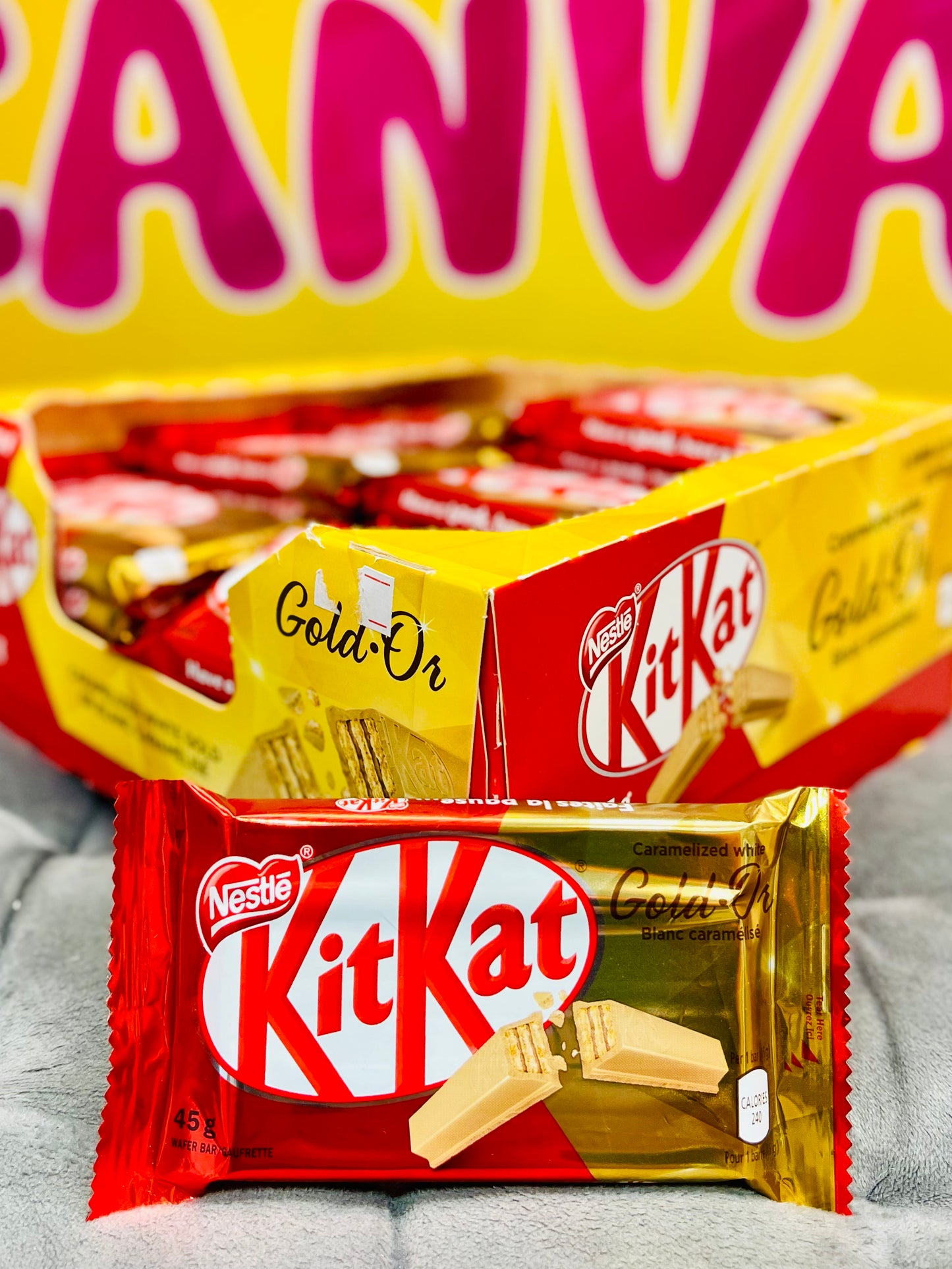 Nestle Kitkat Gold Caramelized Chocolate