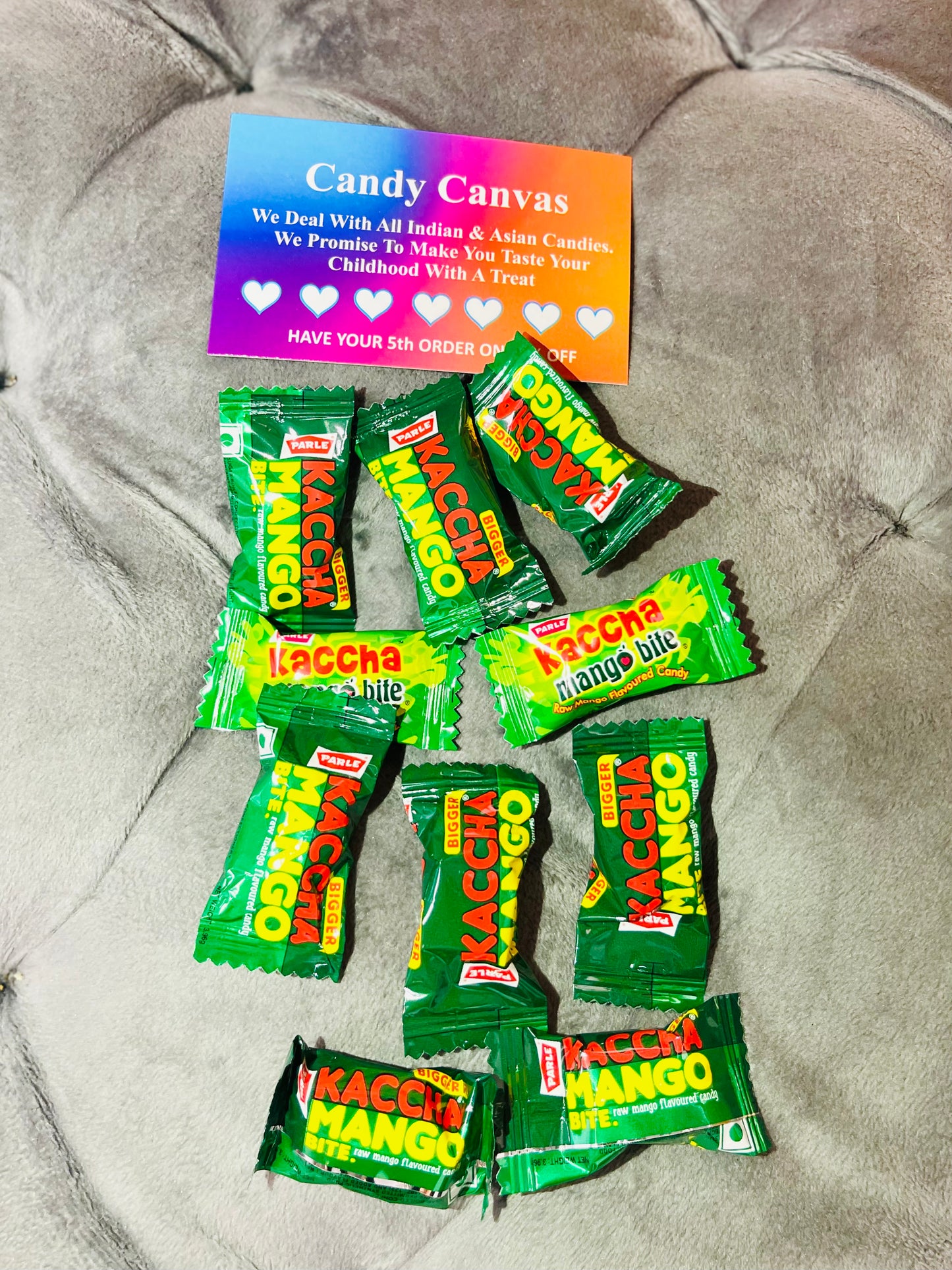 Kacha Aam Mango Bite Candy ( Pack of 10pcs )