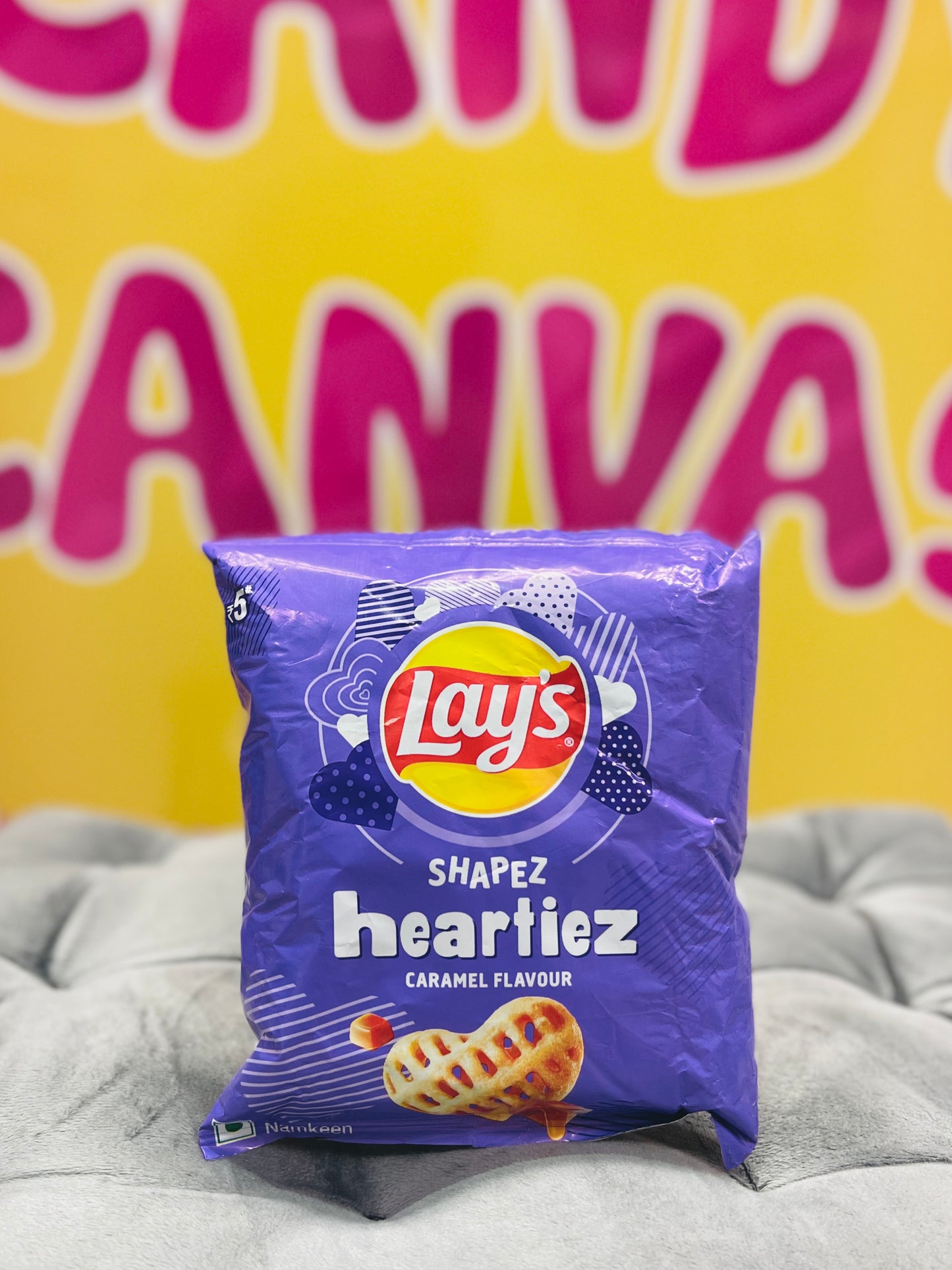 Lays Shapez Heartiez Caramel Flavour
