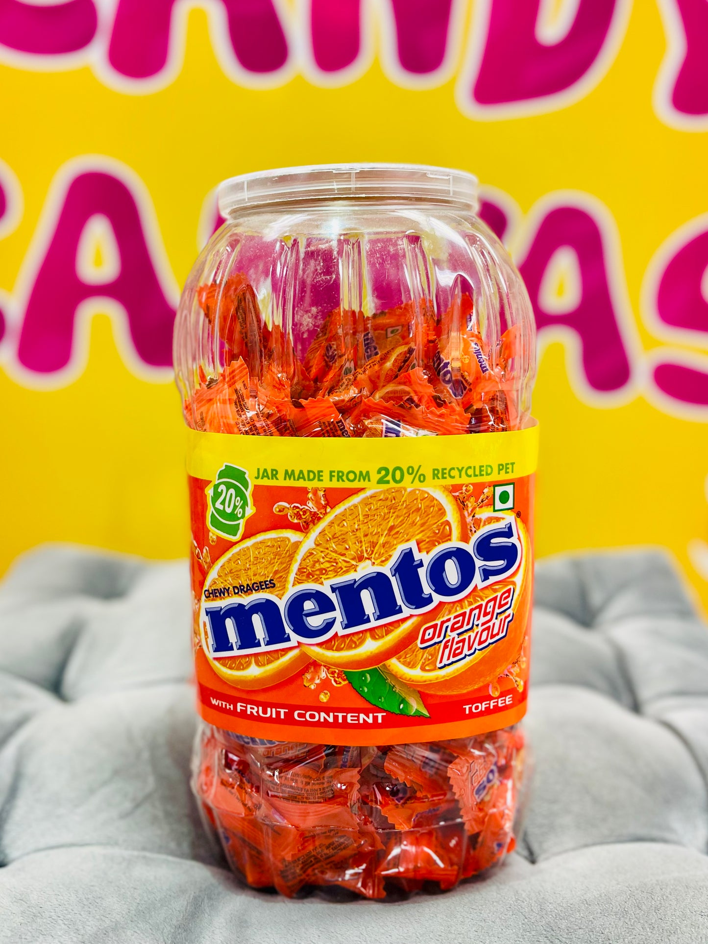 Mentos Orange Candy ( 20 pcs)
