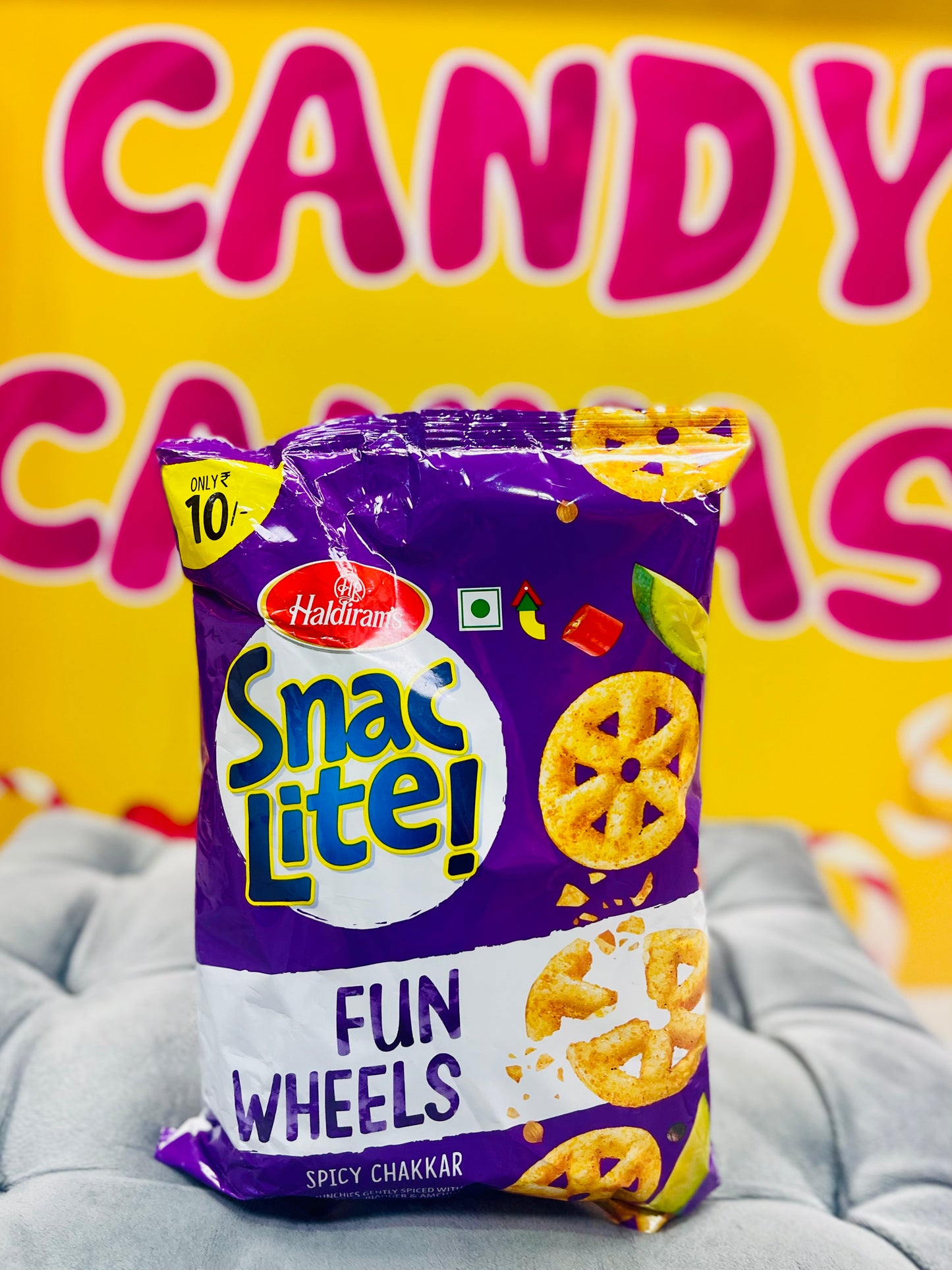 Snac Lite! Fun Wheels Spicy Chakkar