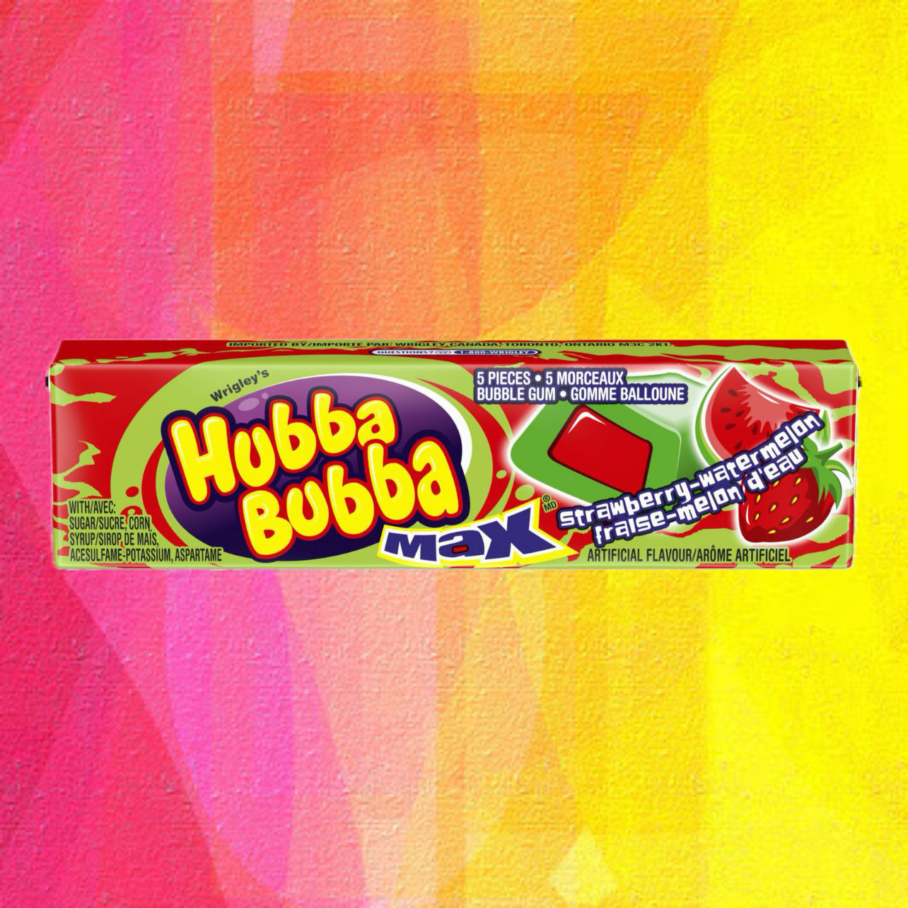 Hubba Bubba Max Gomme -Blue Raspberry Flavour