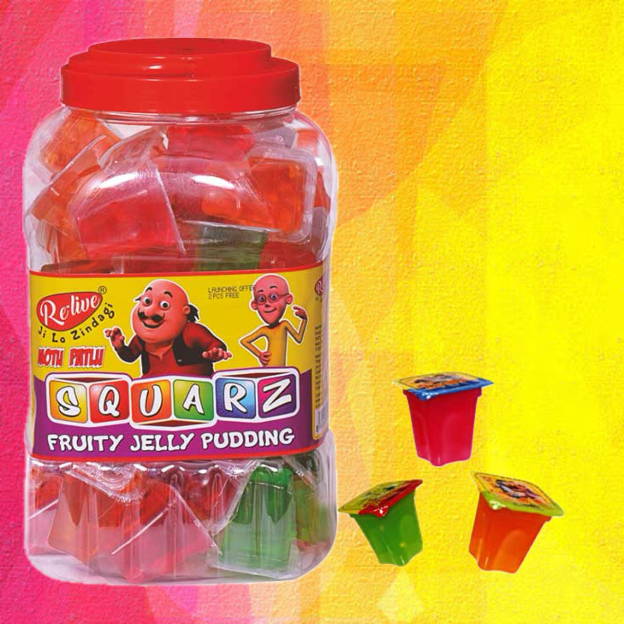 Golmaal Fruity Jelly Pudding (Pack of 2pcs)
