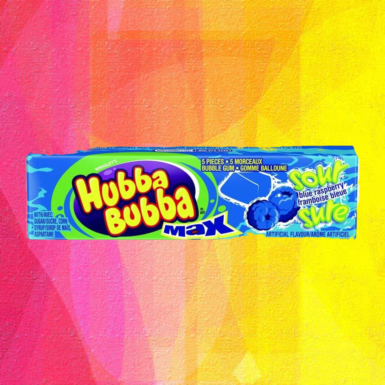 Hubba Bubba Max Gomme -Strawberry-Watermelon Flavour