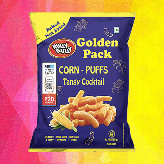 Hully Gully ( Golden Pack Corn- Puff) Tangy Cocktail