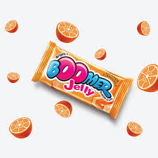 BOOMER JELLY ORANGE 10 PCS