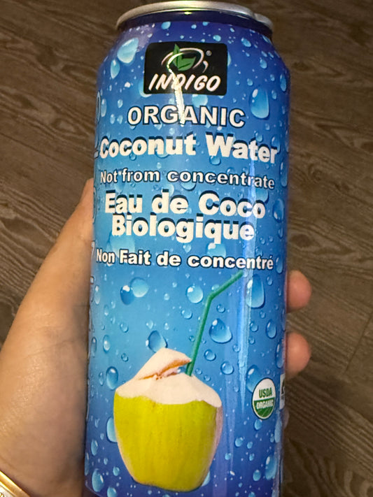 Coconut water can