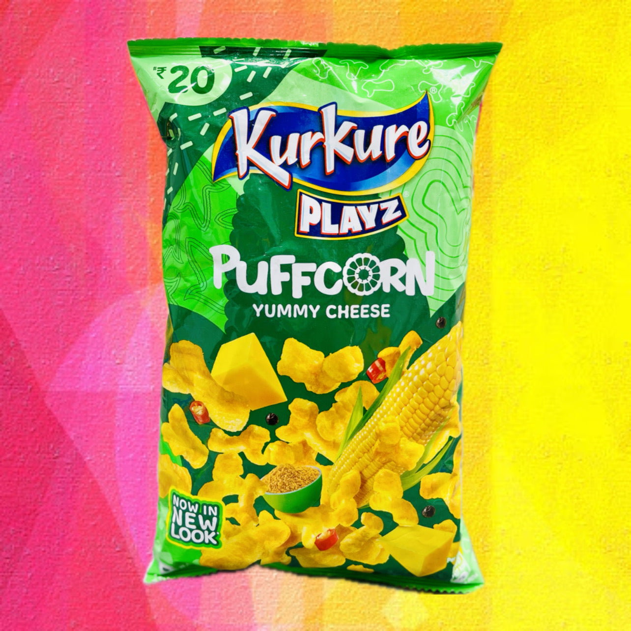 Kurkure Puffcorn Yummy Cheese