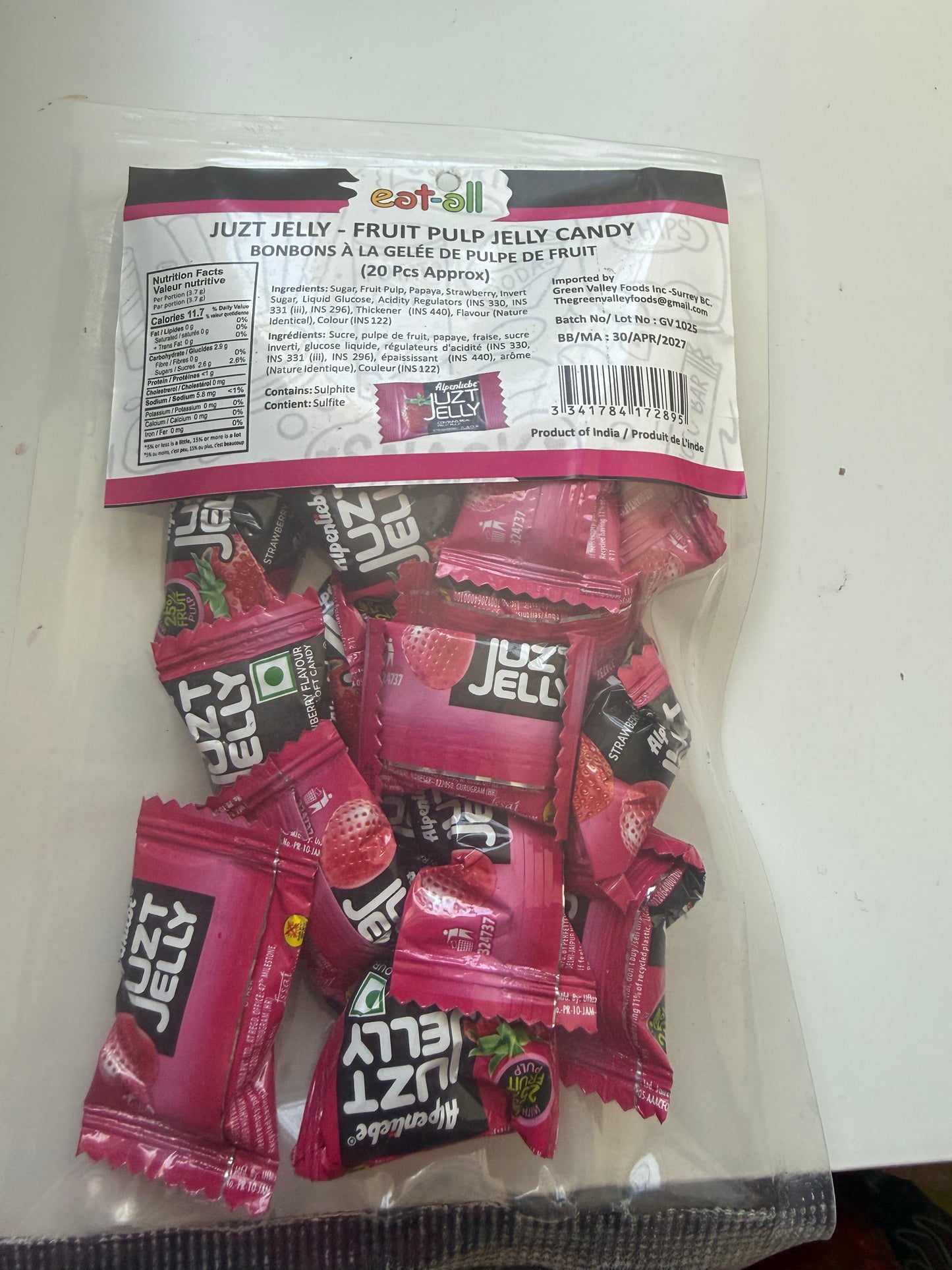 Just jelly 20 pcs pack
