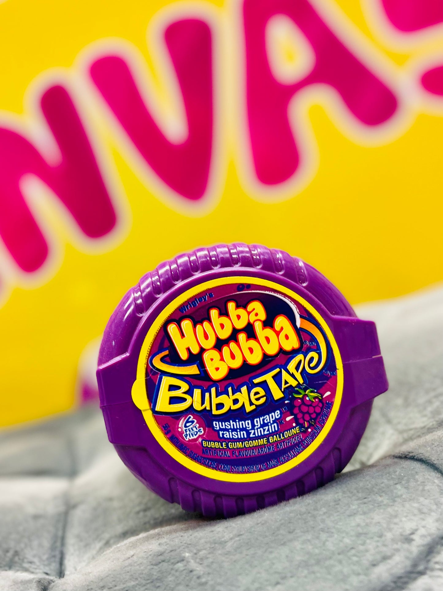 Hubba Bubba Bubble Tape -Gushing Grape Flavour