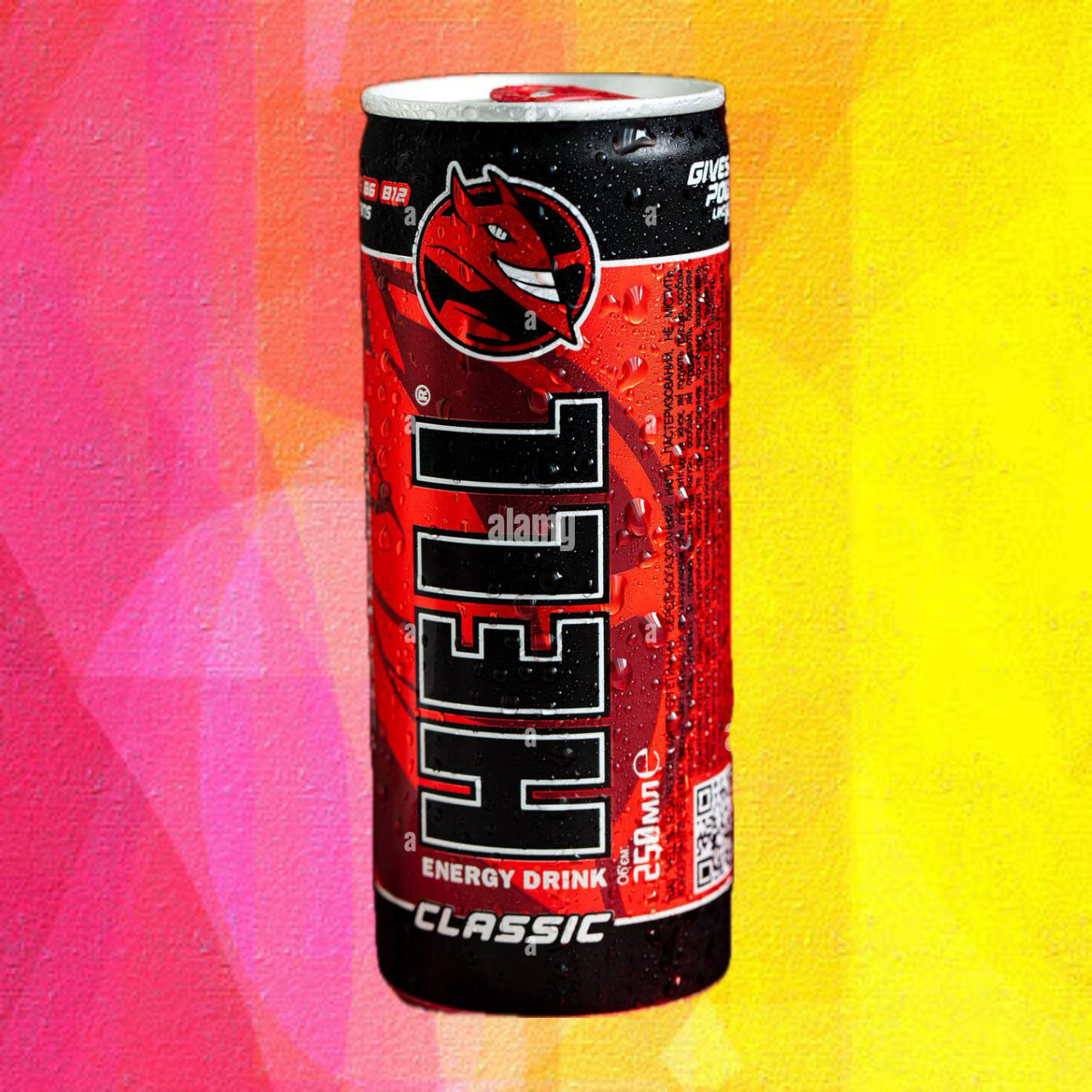 Hell Raspberry Candy Hell Energy Drink Classic ( Pack of 12) – Candy Canvas