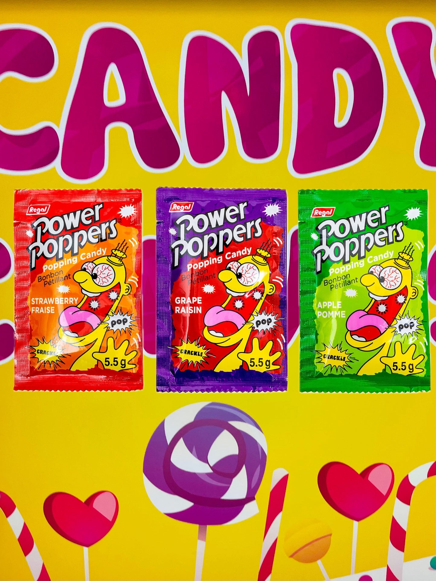 Regal Power Poppers Popping Candy ( Pack of 3 )