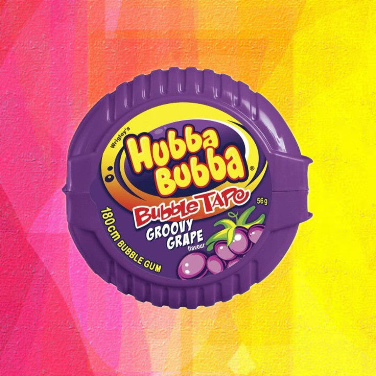 Hubba Bubba Bubble Tape -Gushing Grape Flavour
