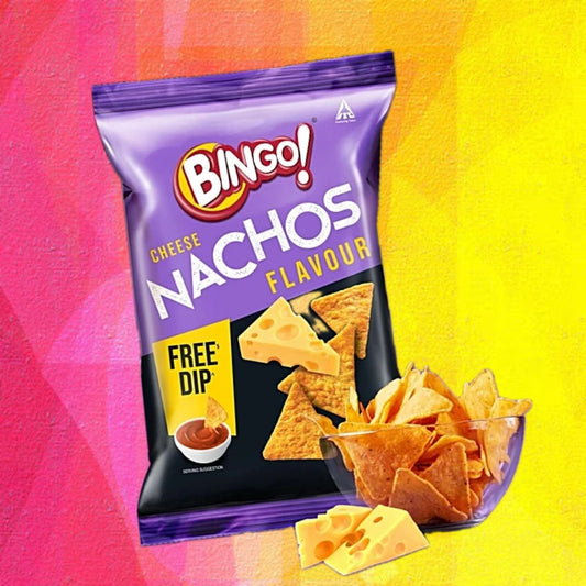 Bingo Cheese Nacho with a Dip